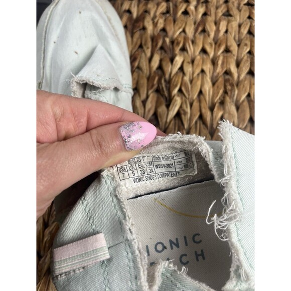 Vionic Beach Malibu Slip on Washable Sneaker Shoe Women’s Size 7 - Picture 6 of 9